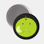 Evil Apple mit Scar Magnet (Vorderseite/Rückseite)