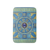 Evil-Aug-Mosaik-Tile-Ornament Badematte (Vorderseite Vertikal)