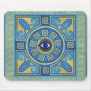 Evil-Aug-Mosaik-Tile-Ornament Mousepad