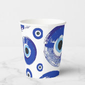 EVIL-Auge gedruckte Papiertassen Pappbecher (Rechts)