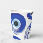 EVIL-Auge gedruckte Papiertassen Pappbecher (Vorderseite)