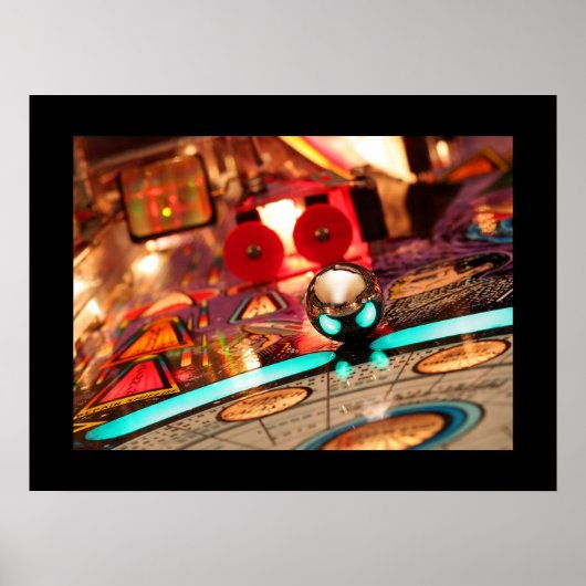 Evil Ball pinball poster (Vorne)