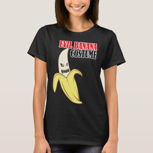 Evil Banana Costume Funny Pullover Hoodie (Vorderseite)
