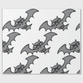 Evil Bat Geschenkpapier (Flach)