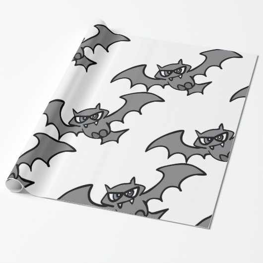 Evil Bat Geschenkpapier (Ungerollt)