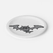 Evil Bat Pappteller (Schrägansicht)