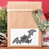 Evil Bat Rechteckiger Aufkleber