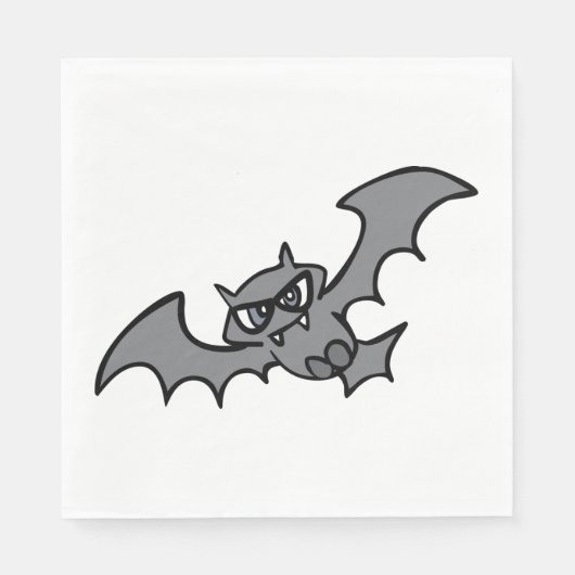 Evil Bat Serviette (Vorderseite)