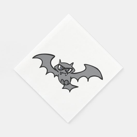 Evil Bat Serviette (Ecke)