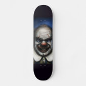 EVIL BEÄNGSTIGEND CLOWN ART Skateboard (Vorderseite)