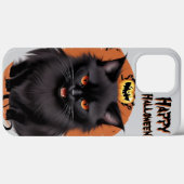 Evil Black Cat Phone Case (Rückseite (Horizontal))