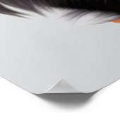 Evil Black Cat Poster Transparenter Hintergrund (Ecke)