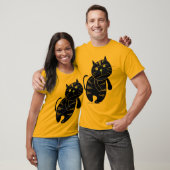 Evil Black Cat T - Shirt (Unisex)