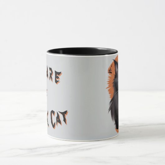 Evil Black Cat Tasse (Zentrum)