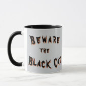 Evil Black Cat Tasse (Links)