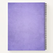 Evil Blume Bug Lila Goth Name Sketchbook Notizblock (Rückseite)