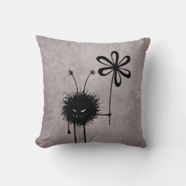 Evil Blume Bug Vintag Goth Kissen