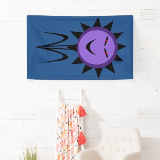 Evil Blume Kawaii Goth Halloween Banner (Insitu)