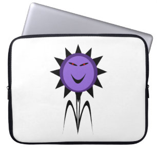 Evil Blume Kawaii Goth Halloween Laptop Bag Laptopschutzhülle