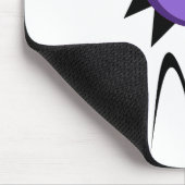 Evil Blume Kawaii Goth Halloween Mousepad (Ecke)