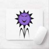 Evil Blume Kawaii Goth Halloween Mousepad (Mit Mouse)
