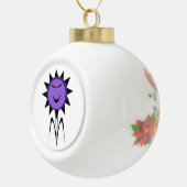 Evil Blume Kawaii Goth Halloween Ornament (Rechts)