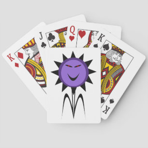 Evil Blume Kawaii Goth Halloween Spielkarten