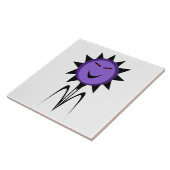 Evil Blume Kawaii Goth Halloween Tile Fliese (Seite)