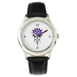 Evil Blume Kawaii Goth Halloween Watch Armbanduhr