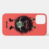 Evil Book Lover Character - Edgy Reading Case-Mate iPhone Hülle (Rückseite (Horizontal))