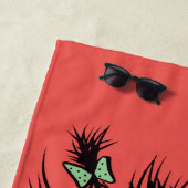 Evil Book Lover Character - Edgy Reading Strandtuch (Beispiel)