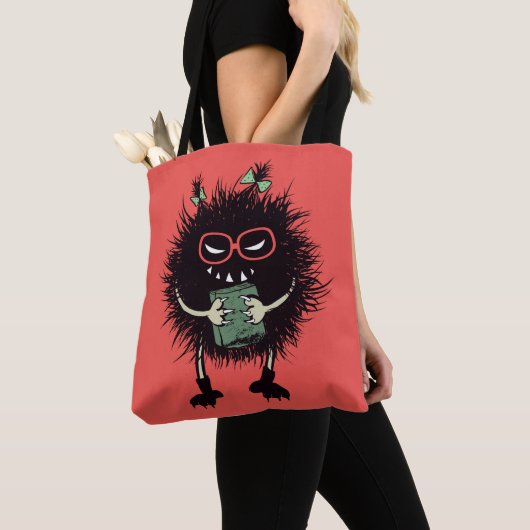 Evil Book Lover Character - Edgy Reading Tasche (Von Nahem)