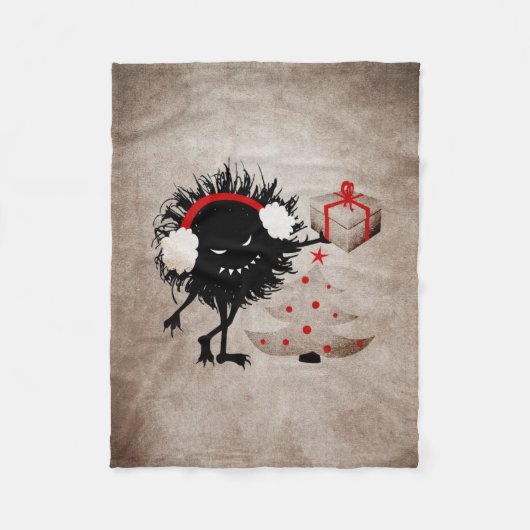 Evil Bug gibt Weihnachten Geschenk Fleecedecke (Vorderseite)