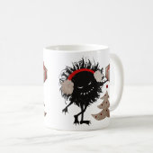Evil Bug gibt Weihnachten Geschenk Kaffeetasse (VorderseiteRechts)