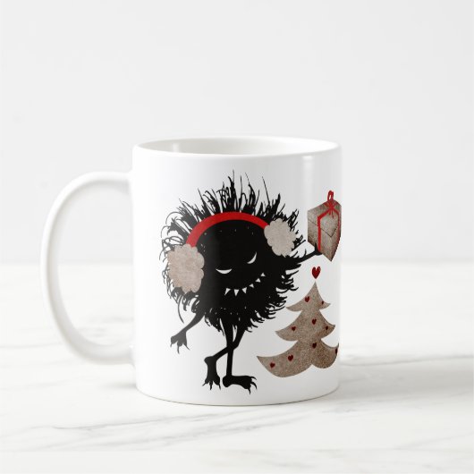 Evil Bug gibt Weihnachten Geschenk Kaffeetasse (Links)