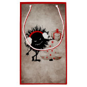 Evil Bug gibt Weihnachten Geschenk Kleine Geschenktüte (Rückseite)