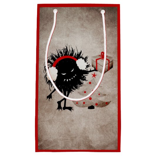 Evil Bug gibt Weihnachten Geschenk Kleine Geschenktüte (Vorderseite)