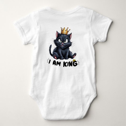 Evil Cat Kingdom! Baby Strampler (Rückseite)