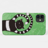 Evil Cat Nature Lover Case-Mate iPhone Hülle (Rückseite (Horizontal))