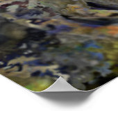 Evil Cat Poster (Ecke)