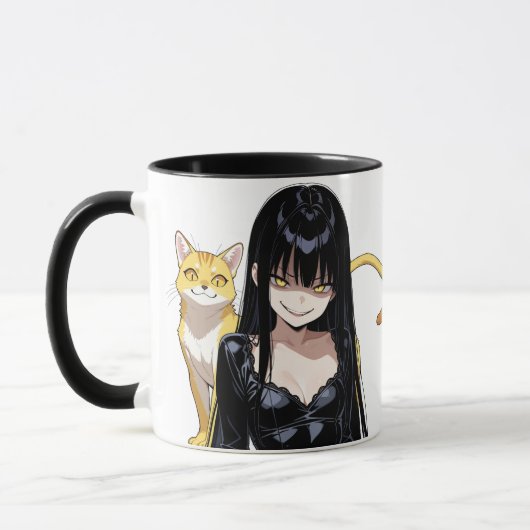 Evil Catlady With Cat Tasse (Links)