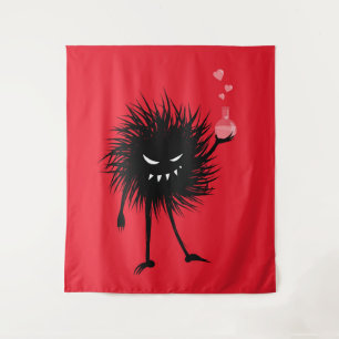 Evil Chemistry Character Liebe Pop Wandteppich