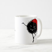 Evil Christmas Bug Dancing Kaffeetasse (VorderseiteRechts)