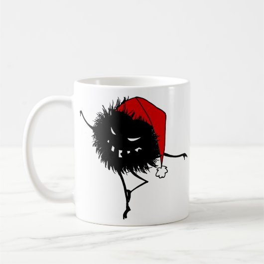 Evil Christmas Bug Dancing Kaffeetasse (Links)