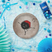 Evil Christmas Character Creepy Niedlich Pappteller (Party)