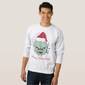 Evil Christmas Virus Sweatshirt (Vorne ganz)