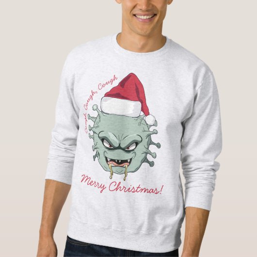 Evil Christmas Virus Sweatshirt (Vorderseite)