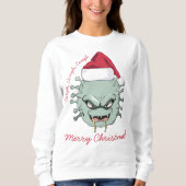 Evil Christmas Virus Sweatshirt (Vorderseite)