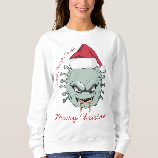 Evil Christmas Virus Sweatshirt (Vorderseite)