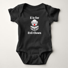 Evil Clown Baby Strampler